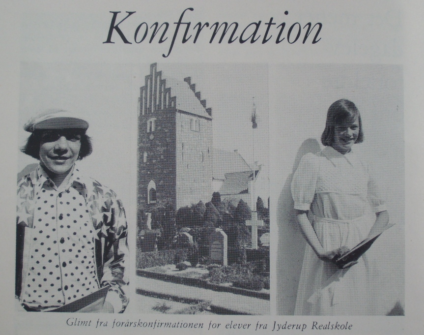 Konfirmation Jyderup 1976